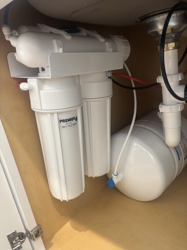 under sink water system