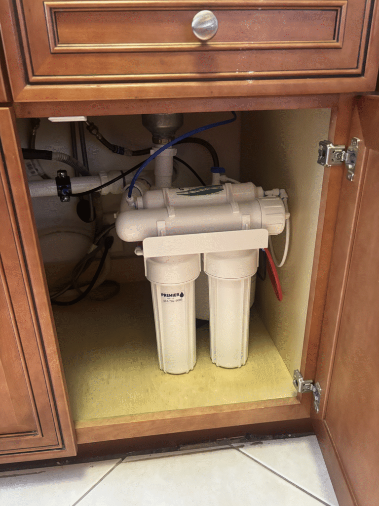 under sink sytem for water